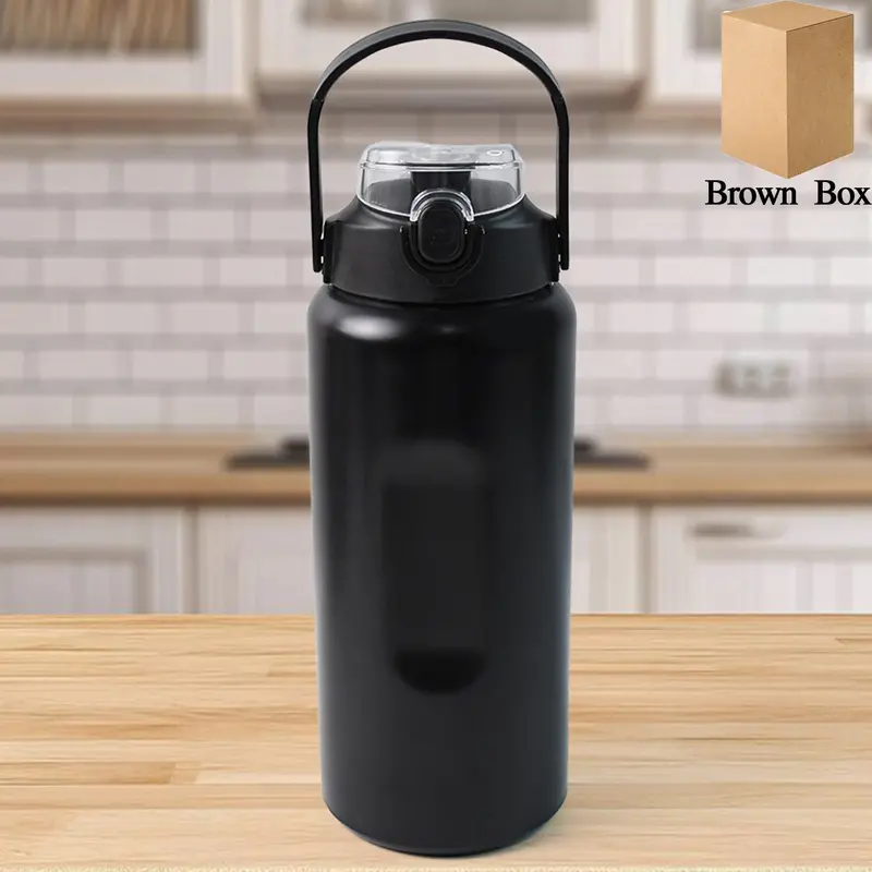 Large 1600Ml Vacuum-Insulated Stainless Steel Water Bottle – Hot & Cold Retention 1