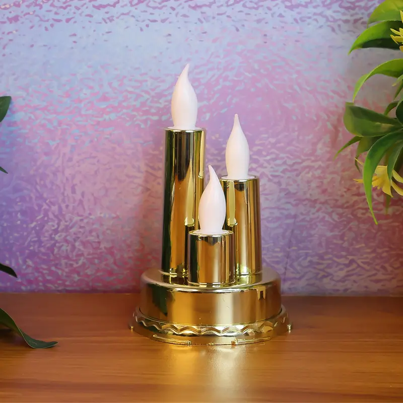 Led Flameless Candle Lamp – Triple-Flicker Design 1