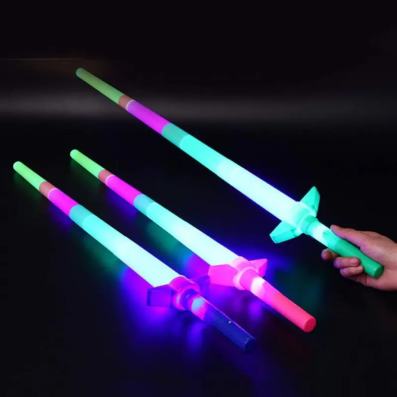 Led Light-Up Glow Sword – Flashing Illuminated Toy Sword For Play Or Display 1