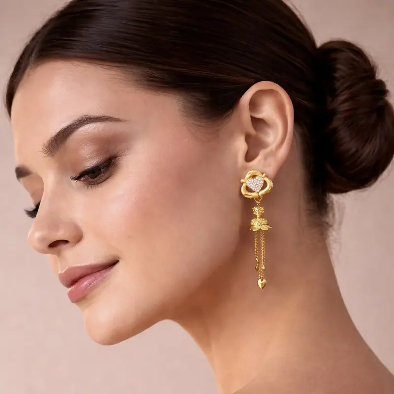 Lightweight All-Day Comfort Earrings – Hypoallergenic Daily Wear 1