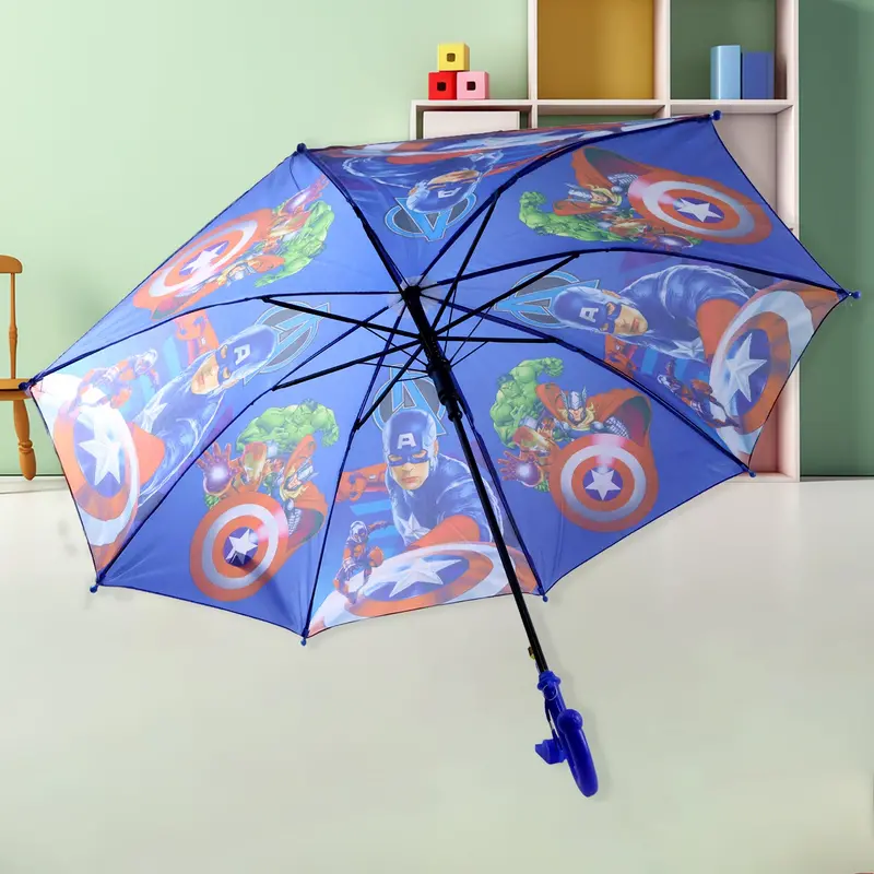 Lightweight Safety Umbrella With Ergonomic Handle & Rounded Plastic Tip 1