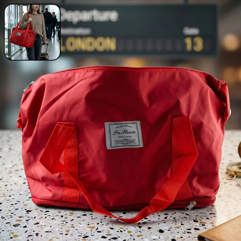 Lightweight Travel Carry Bag – Foldable, 40 × 54 Cm, Ideal For Weekend Trips 1