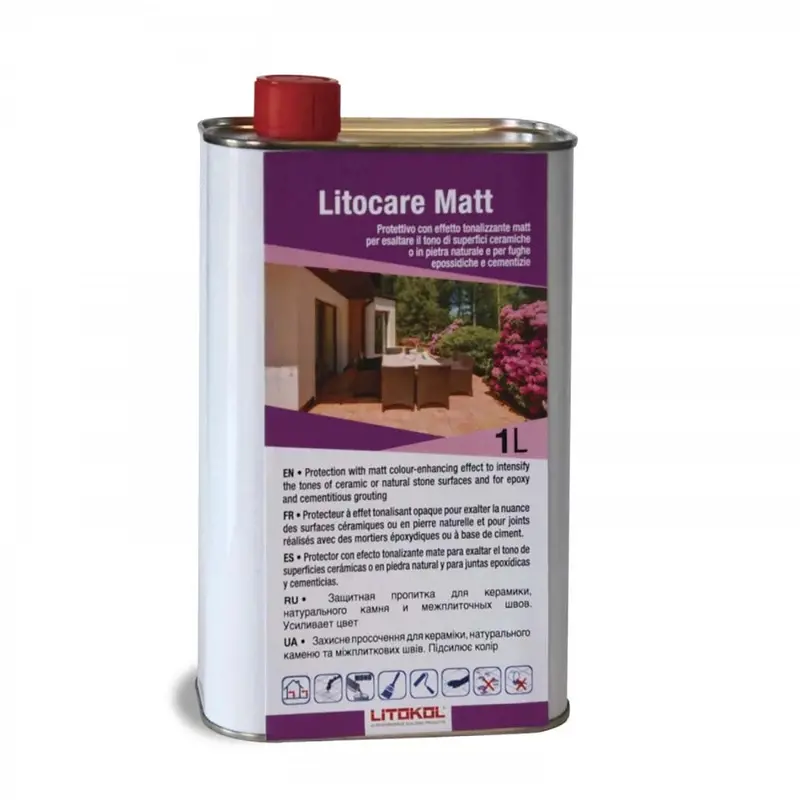 Litocare Matte Protective Sealer – 1-Liter Finish Enhancer 1