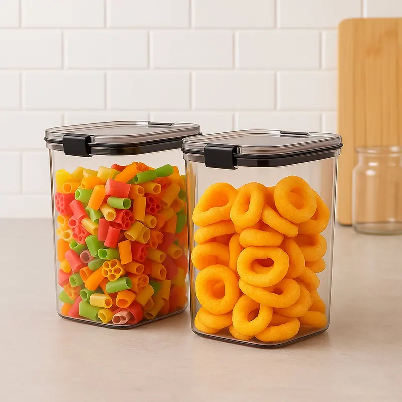 Lock&Lock Airtight Food Storage Containers – 2-Piece 1200Ml Set 1