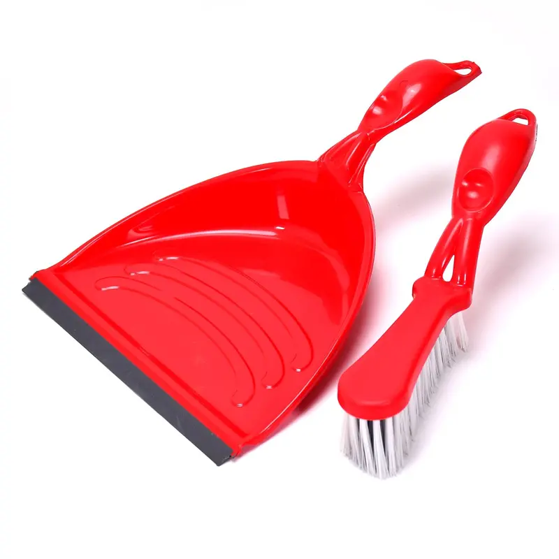 Long-Handle Dustpan And Brush Combo – Heavy-Duty Cleaning Set 1