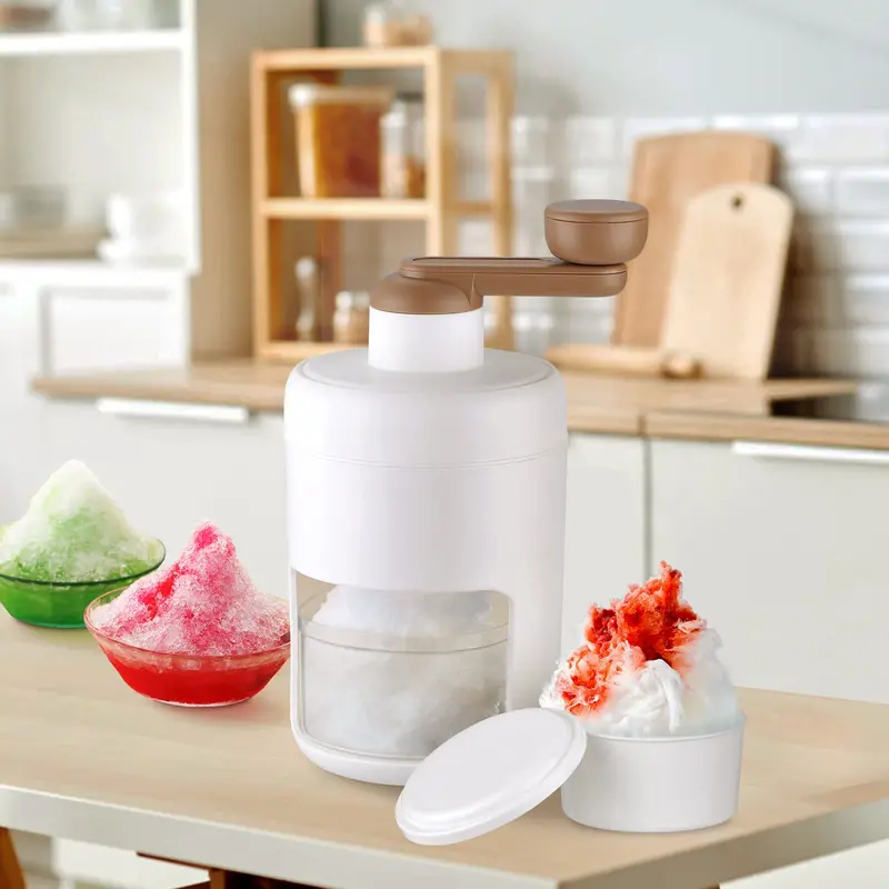 Manual Gola & Ice Crusher – Portable Shaved Ice & Smoothie Maker 1