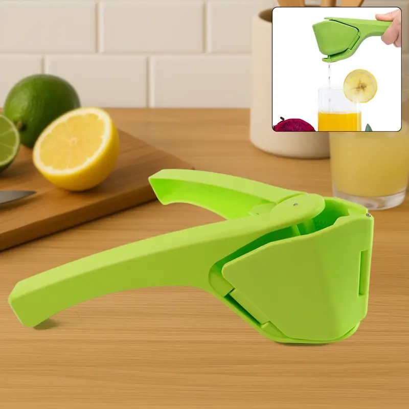 Manual Lemon And Orange Squeezer – Durable Plastic Citrus Press 1