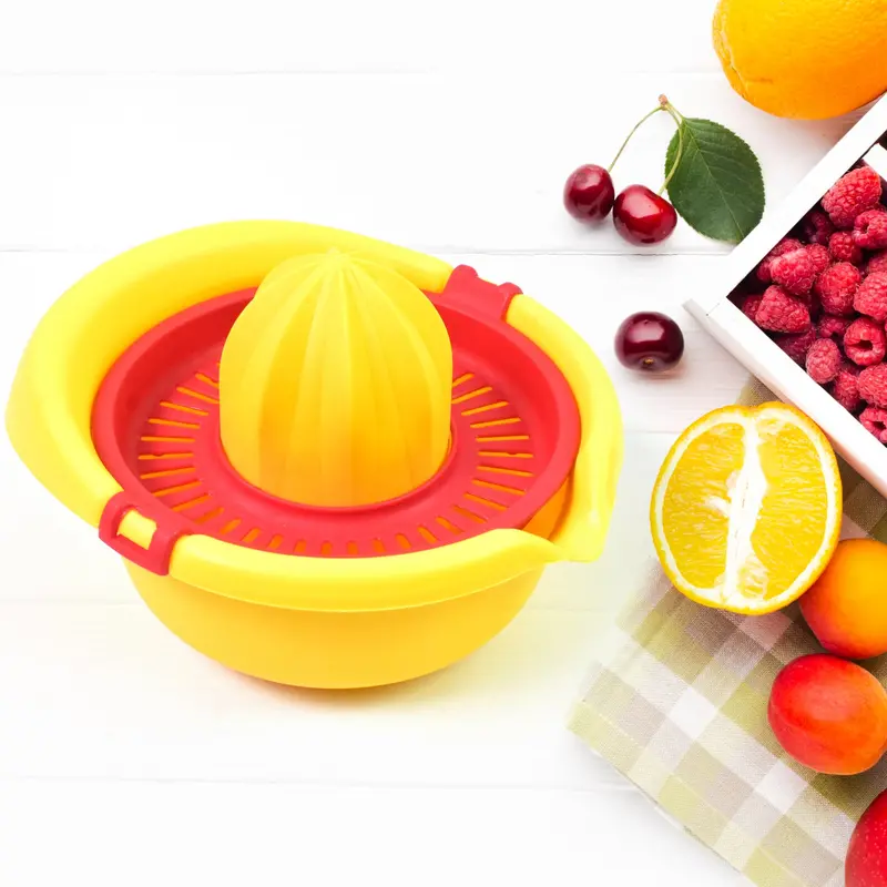 Manual Orange Juice Press – 300 Ml Hand-Operated Citrus Extractor 1