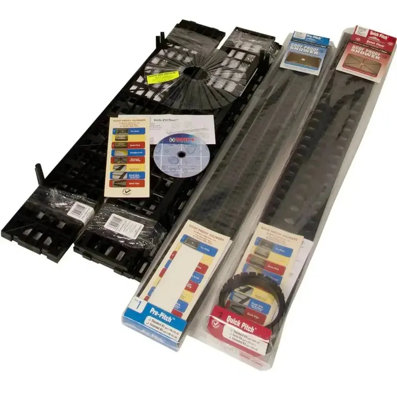 Mark E Industries Standard 3-In-1 Shower Drain Installation Kit 1
