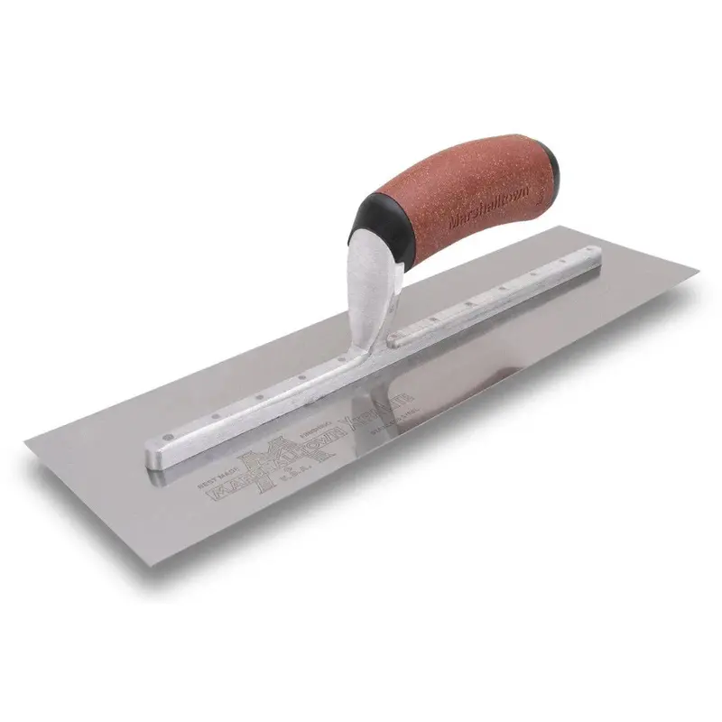 Marshalltown Stainless Steel Finishing Trowels – Bright Finish For Smooth Concrete Surfaces 3