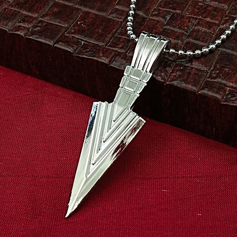 Men'S Beak-Themed Pendant Necklace On Chain 1