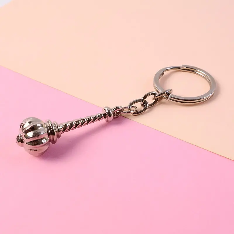 Metallic Gada Keychain – Distinctive Hindu Symbol Design For All Genders 1