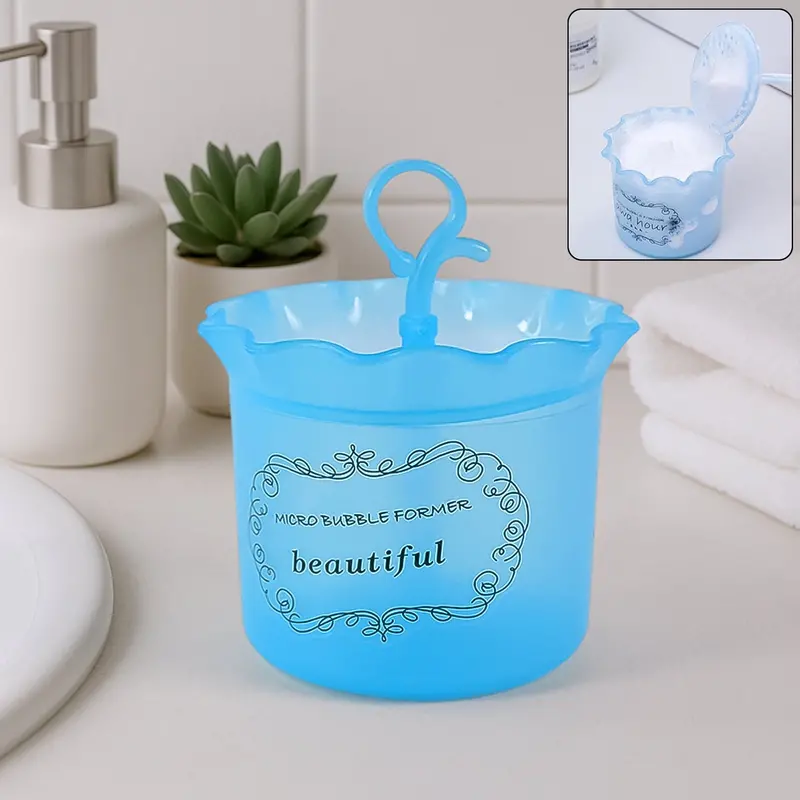 Microbubble Foaming Facial Cleanser Cup – Ergonomic Foam Dispenser 1