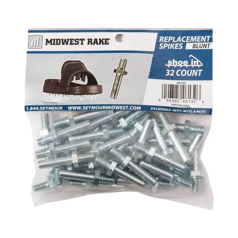 Midwest Rake 1-Inch Blunt Replacement Spikes For Concrete Studded Footwear 1