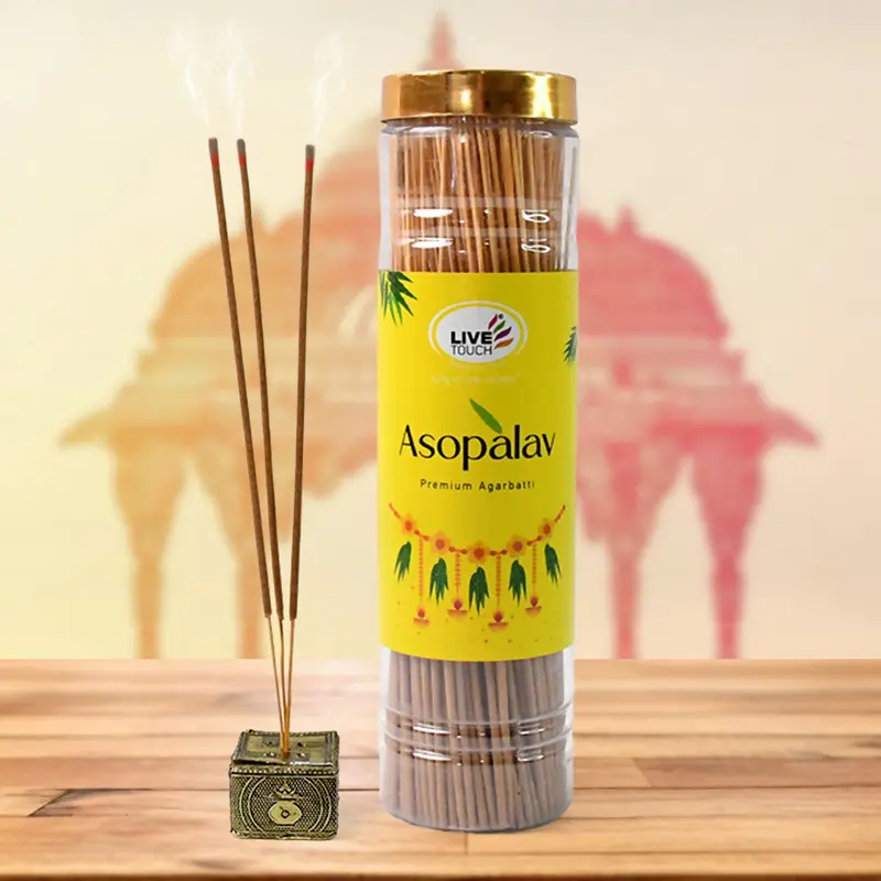 Mithdi Premium Aura Agarbatti – Calming Herbal Incense Sticks (250G) 1