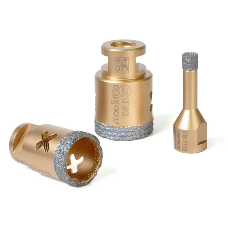Montolit Mondrillo Gold Titanium Diamond Core Drill Bits 1