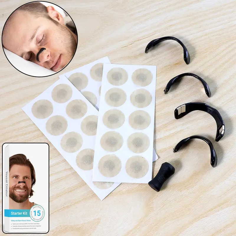 Nasal Strip Starter Kit – For Improved Breathing & Reduced Snoring 1