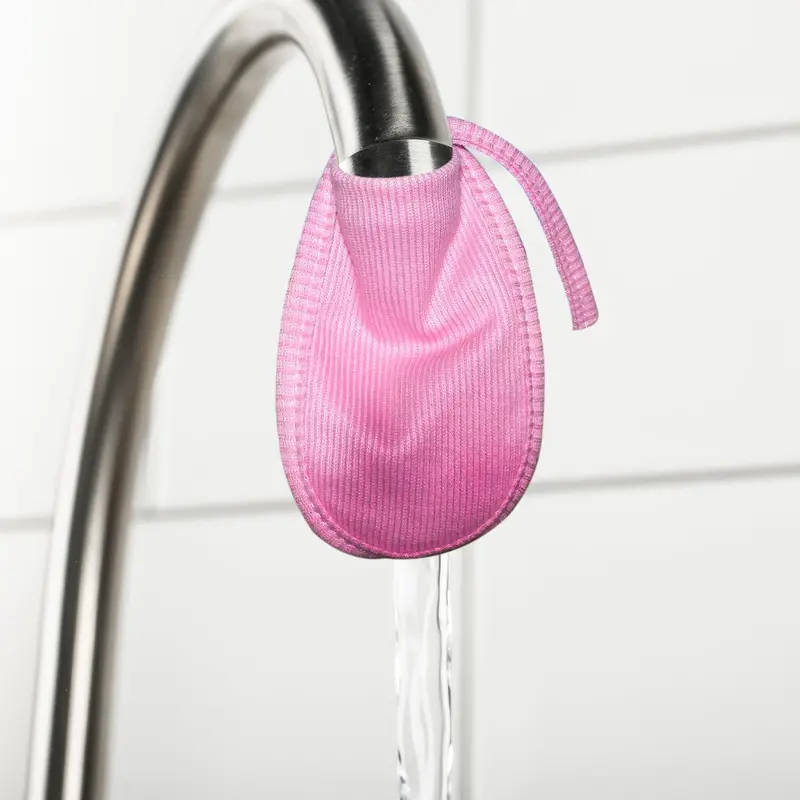 Natural Cotton Tap Filter Cover – Non-Electric, Plastic-Free Water Filtration Sleeve 1