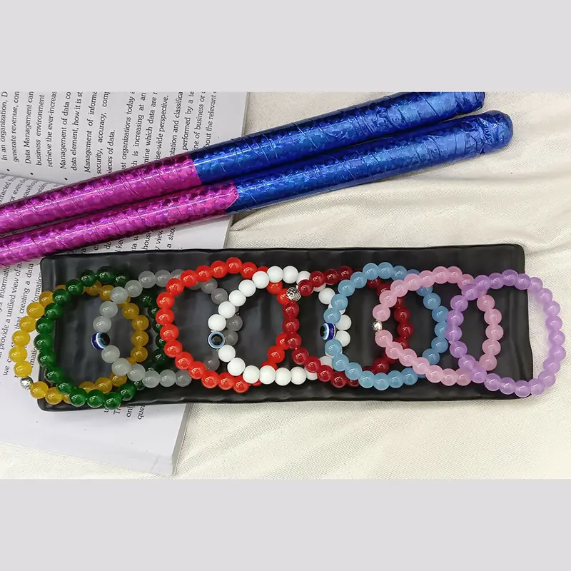 Navratri 9-Color Bracelet Set – Festive Themed 9-Piece Wristwear Combo 1