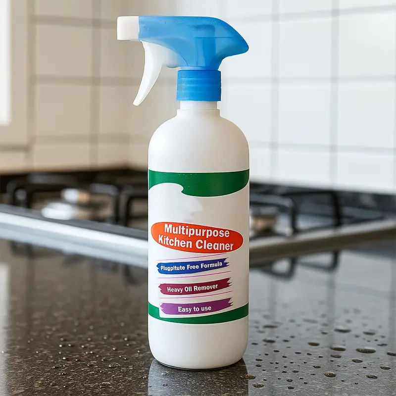 Non-Toxic Heavy-Duty Kitchen Degreaser Spray For Stovetops And Cooktops (500Ml) 1