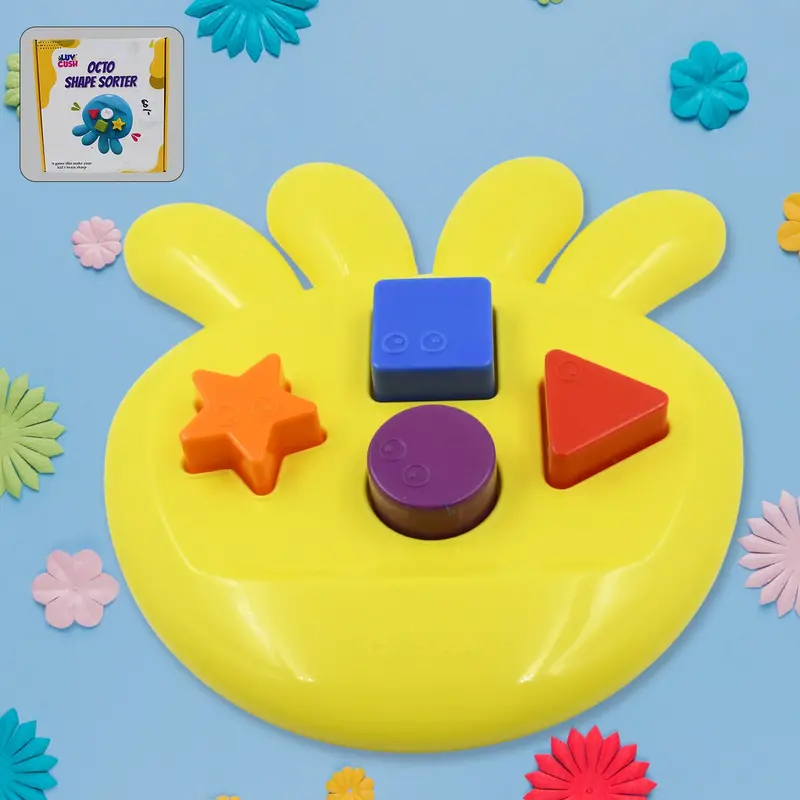 Octopus-Shaped Shape Sorter Toy – Early Learning Toy For Toddlers 1