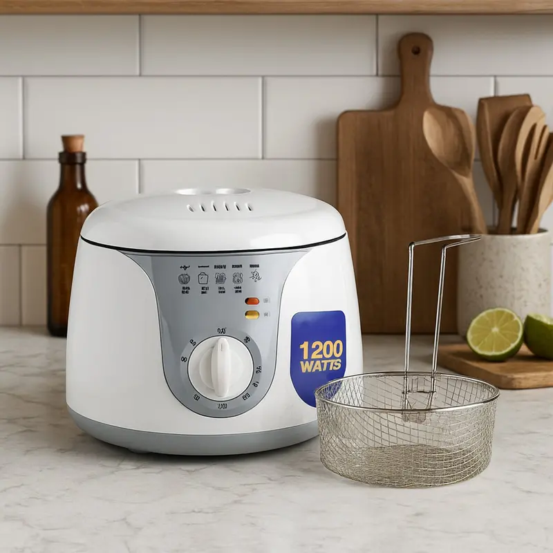 Orbit 1200W Adjustable Temperature Deep Fryer 1