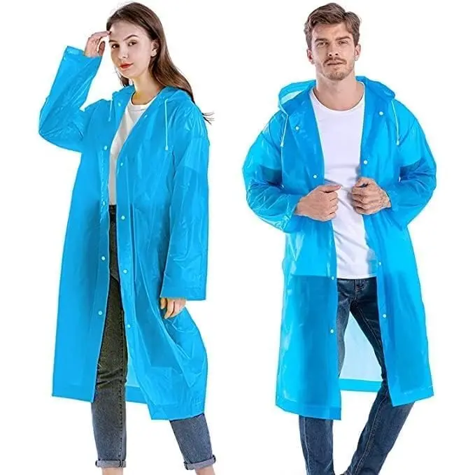 Packable Unisex Raincoat For Outdoor Travel And Commuting 1