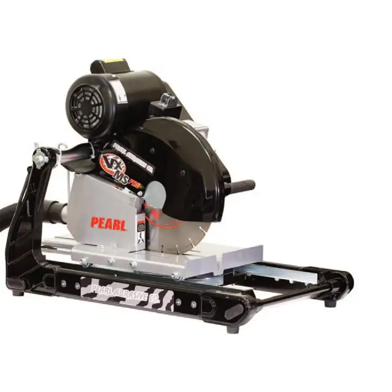Pearl 14-Inch Professional Brick Saw Featuring Dust Collection Table 1