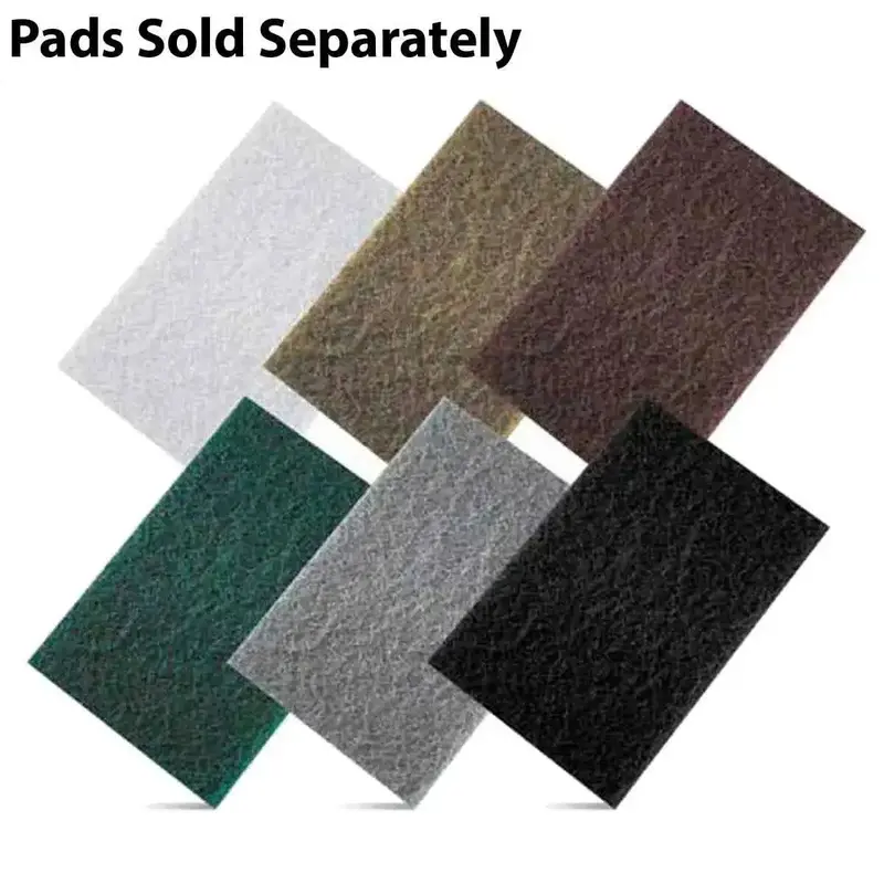 Pearl Abrasive 6" X 9" Ultra Prep Hand Pads – 20-Piece Mesh Sanding Kit 1