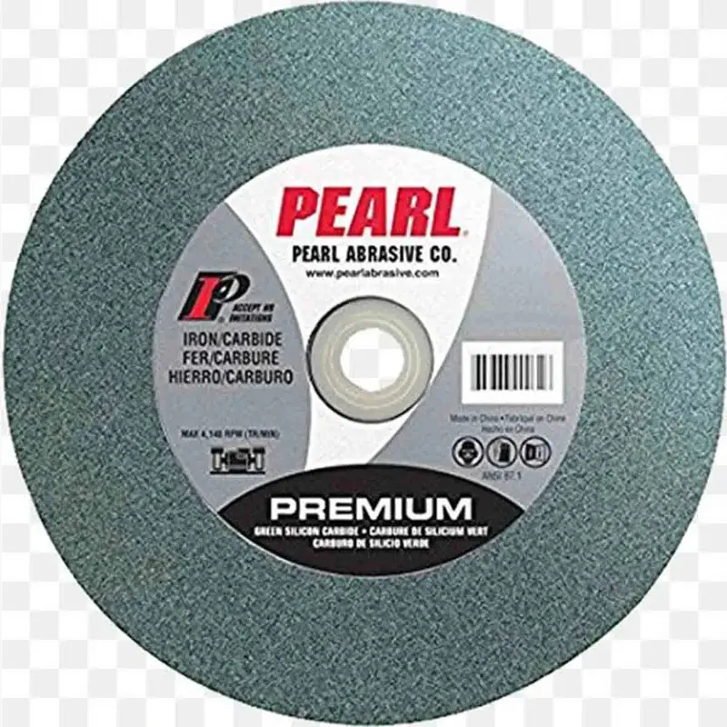 Pearl Premium Silicon Carbide Bench Grinding Wheel — 4" Diameter 1