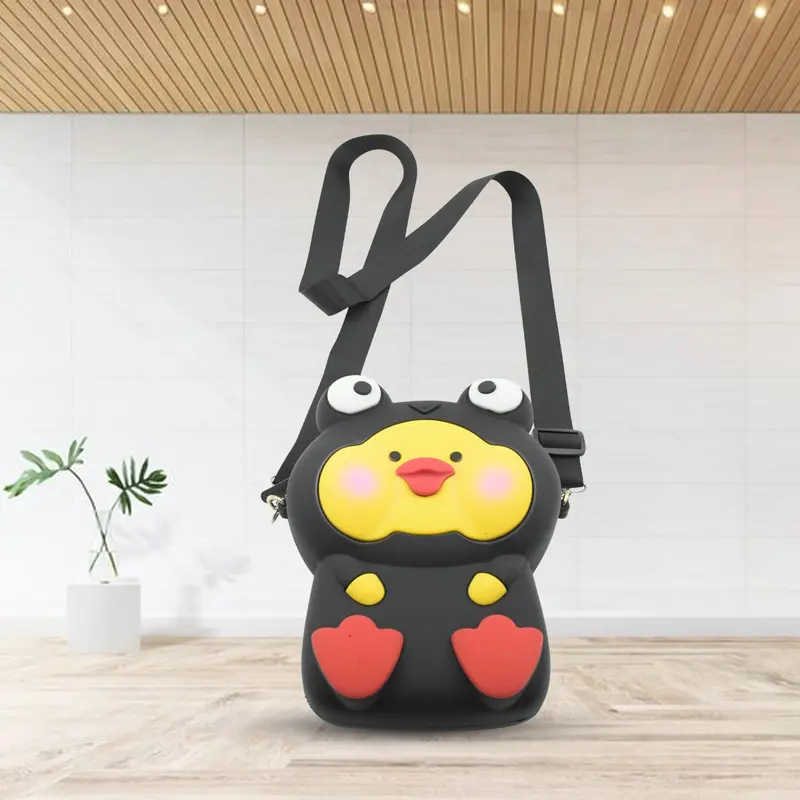 Playful Cartoon-Printed Girls’ Backpack – Lightweight Shoulder Bag Or Purse In Assorted Colors 1