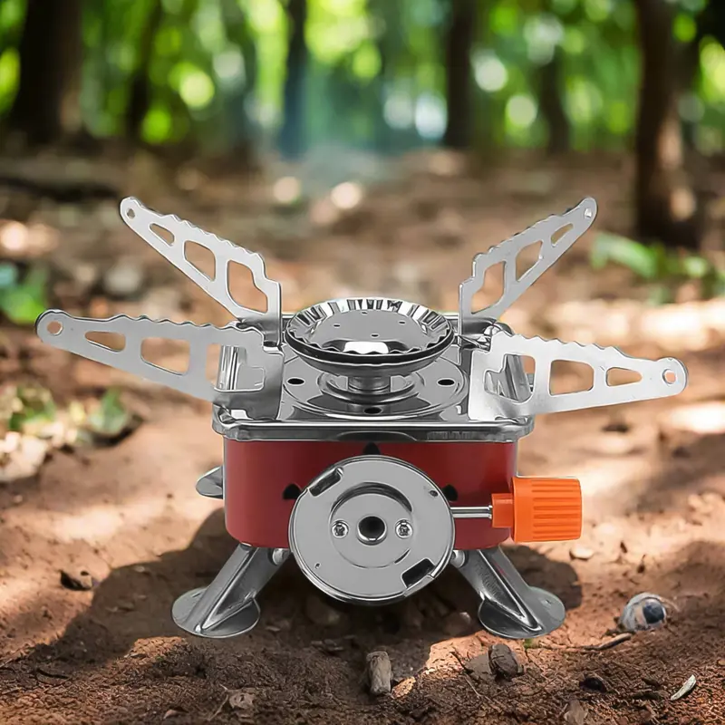 Portable Mini Camping Stove – 2800W High-Output Cooking Unit 1
