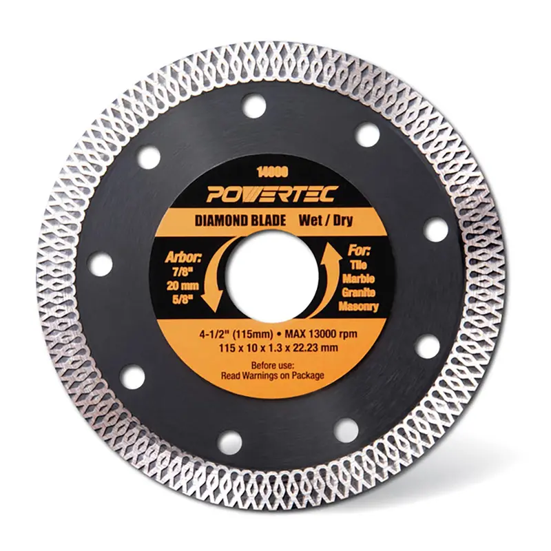 Powertec Premium Diamond Saw Blade Collection 1