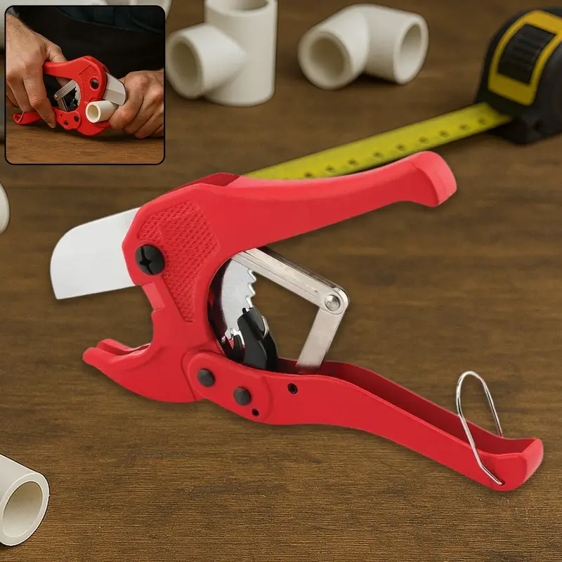 Precision Pvc & Plastic Tubing Cutter – Smooth, Bur-Free Pipe Cutting Tool 1