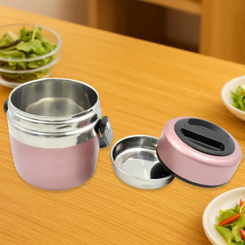 Premium Double-Wall Thermos Lunch Container – Heat-Retaining, Spill-Resistant Design 1