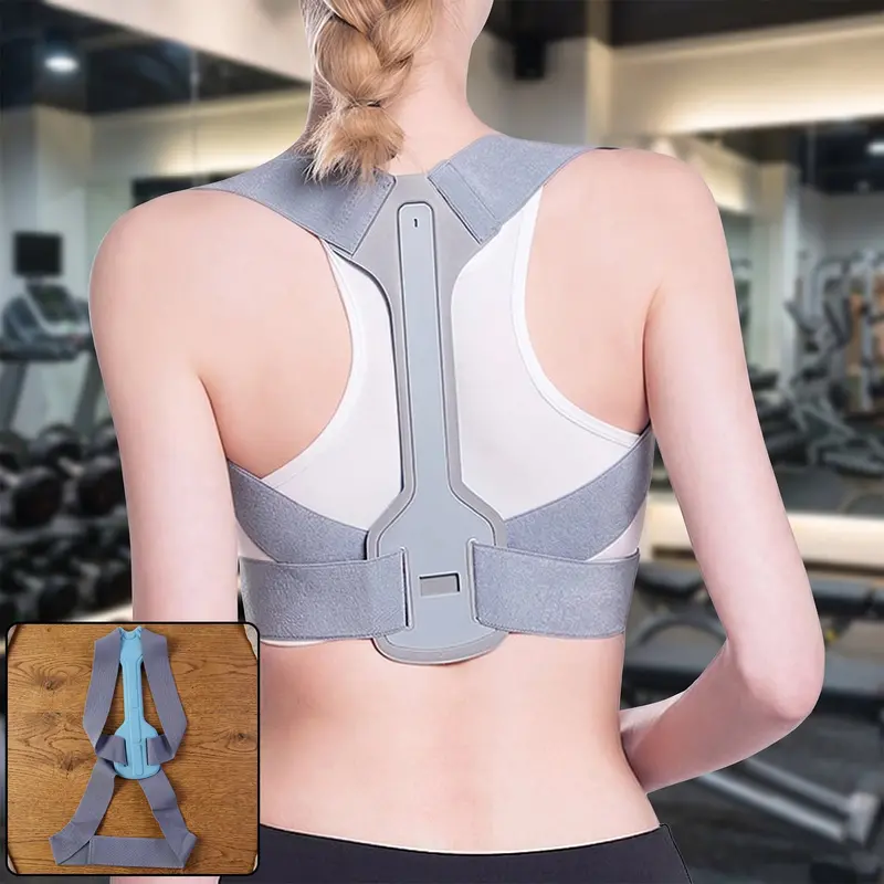 Premium Gym-Grade Posture Correction Belt – Reinforced Support Design 1