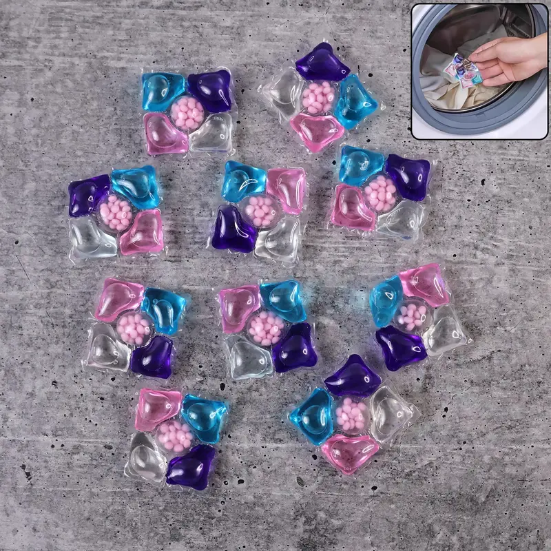 Premium Laundry Detergent Pods – 10-Count Multi-Action Cleaning Set 1
