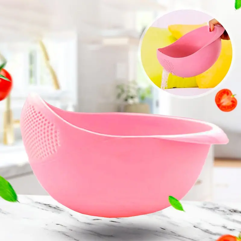 Premium Multipurpose Rice Washing Bowl – Durable Kitchen Essential 1