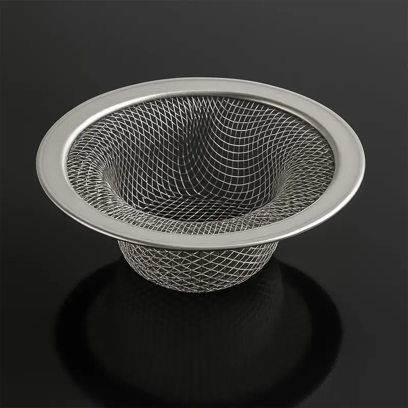 Premium Stainless Steel Kitchen Sink Strainer Set – Dual-Pack Drain Cover 1