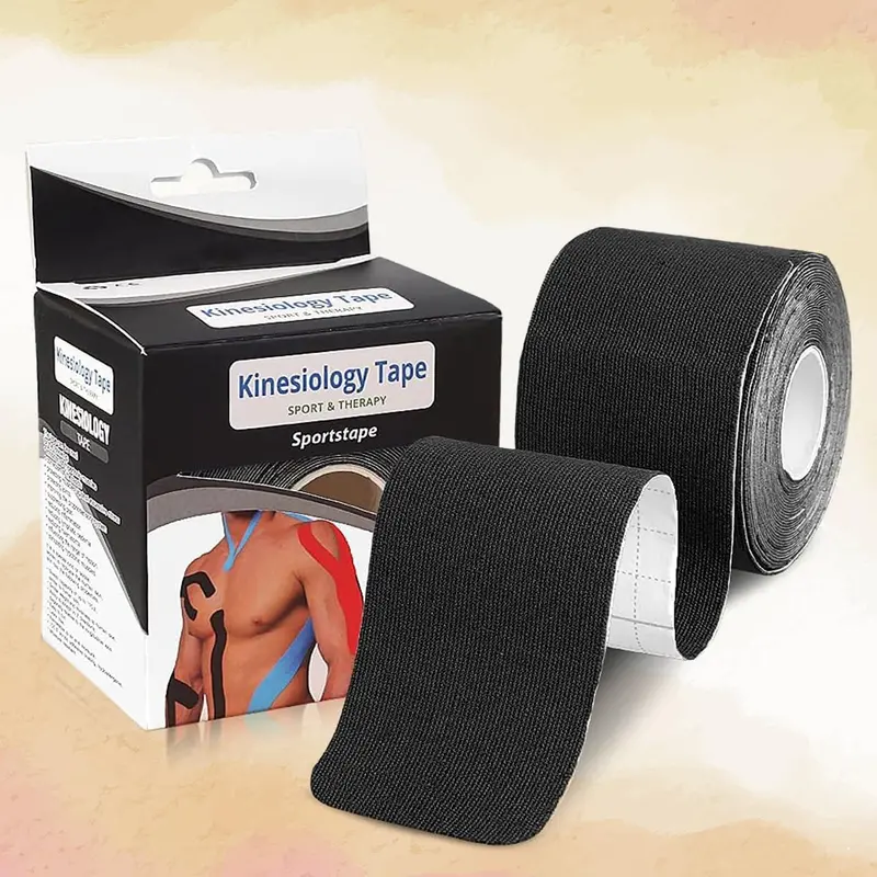 Professional Kinesio Tape – 5Cm X 5M Physiotherapy Support Tape For Injury Recovery (1 Roll) 1