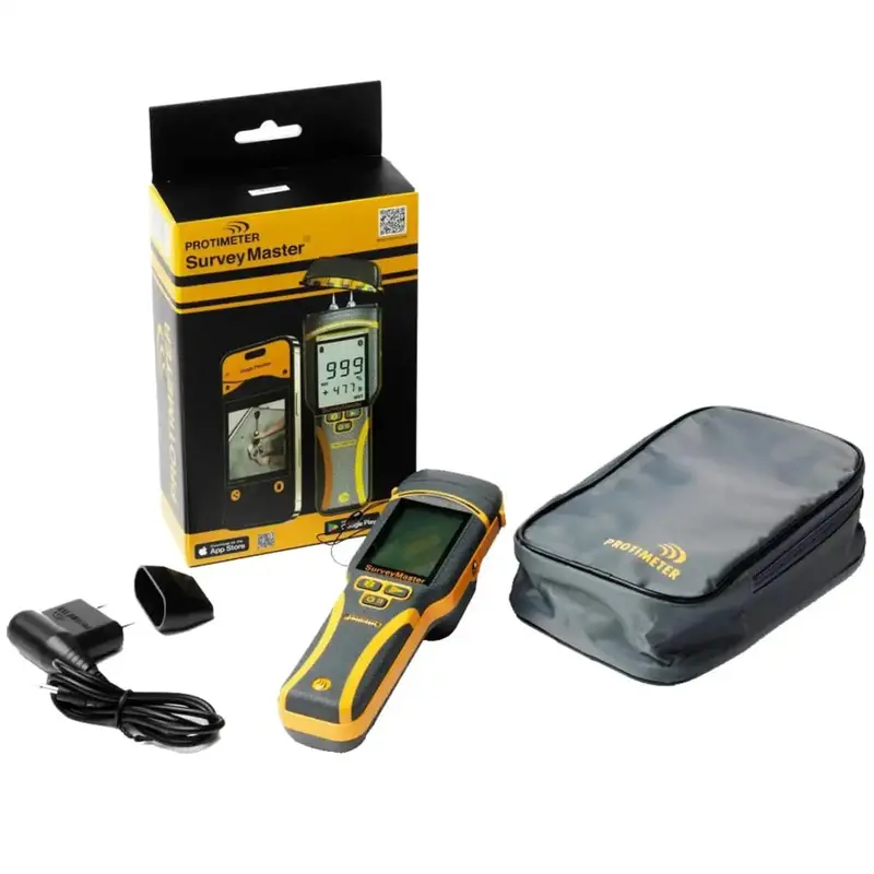 Protimeter Surveymaster Moisture Meter – Dual-Mode (Pin & Pinless) Building Diagnostic Tool 1