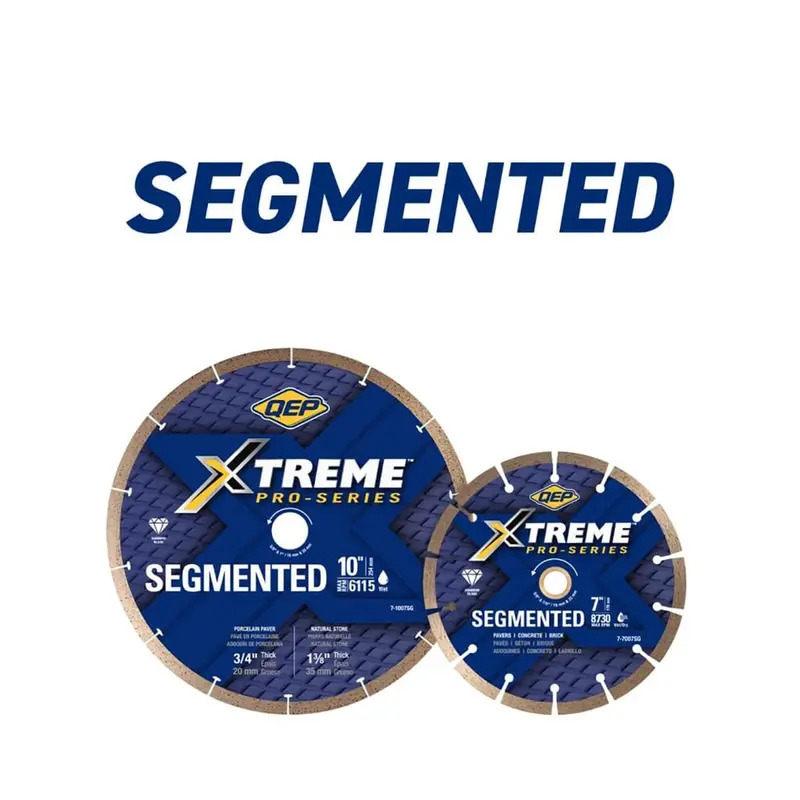 Qep Xtreme Pro Segmented Diamond Blade – Heavy-Duty Cutting 1