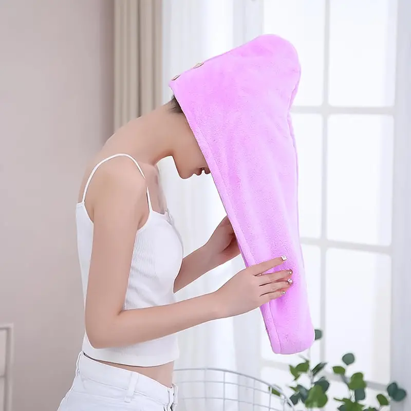 Quick-Dry Microfiber Turban Towel – Absorbent Hair Wrap (Assorted Designs) 1