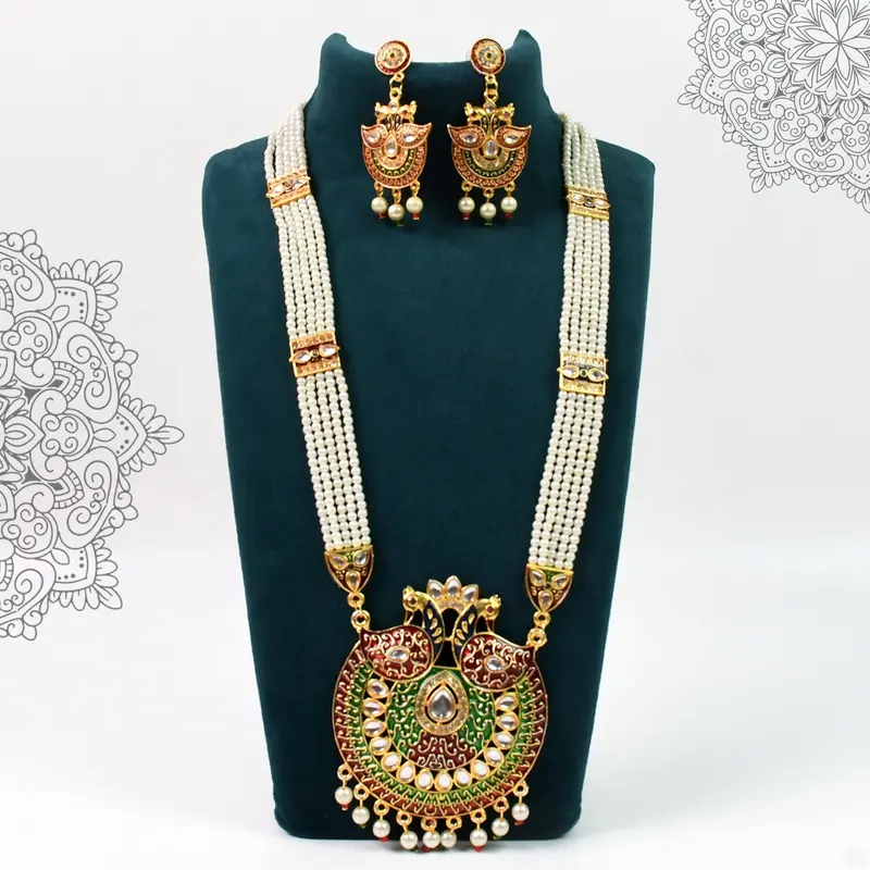 Rani Moti Haar Necklace Evoking Royal Elegance 1