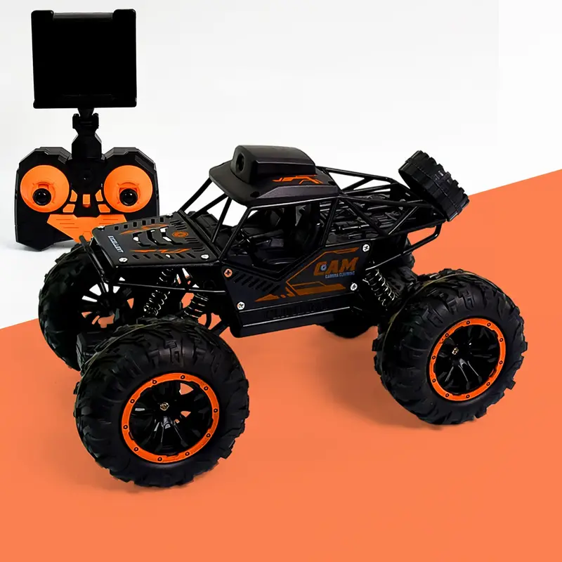 Remote-Controlled Off-Road Toy Truck Featuring Hd Camera Recording 1