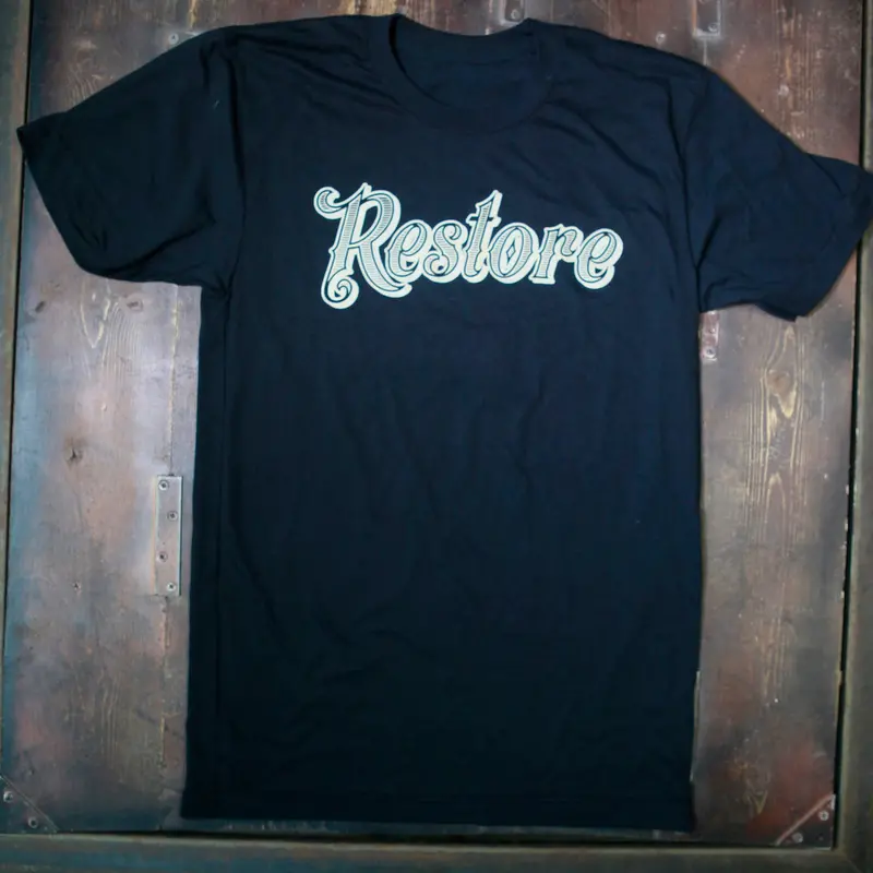 'Restore' Grit-Themed T-Shirt – Motivational Apparel 1
