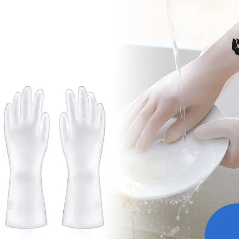 Reusable Kitchen Cleaning Gloves – Durable Household Hand Protection 1