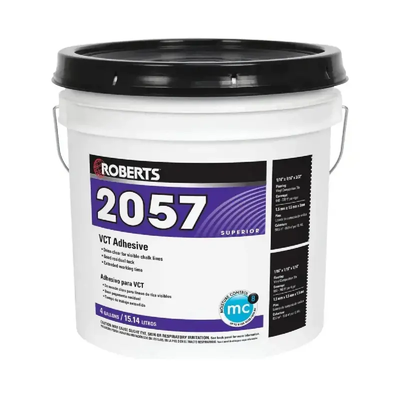 Roberts Vct-Ez Vinyl Composition Tile Adhesive – 4-Gallon Ready-To-Use Formula 1