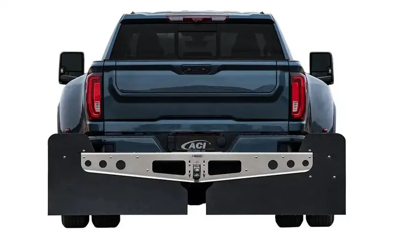 Rockstar A10100313 Heavy-Duty Mud Flaps – 3Xl Hitch-Mount Design With Aluminum Frame & Stabilizer Plate 1