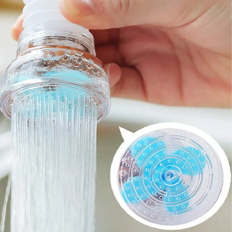 Rotatable Faucet Sprayer Filter – Removable Kitchen & Bathroom Tap Aerator 1